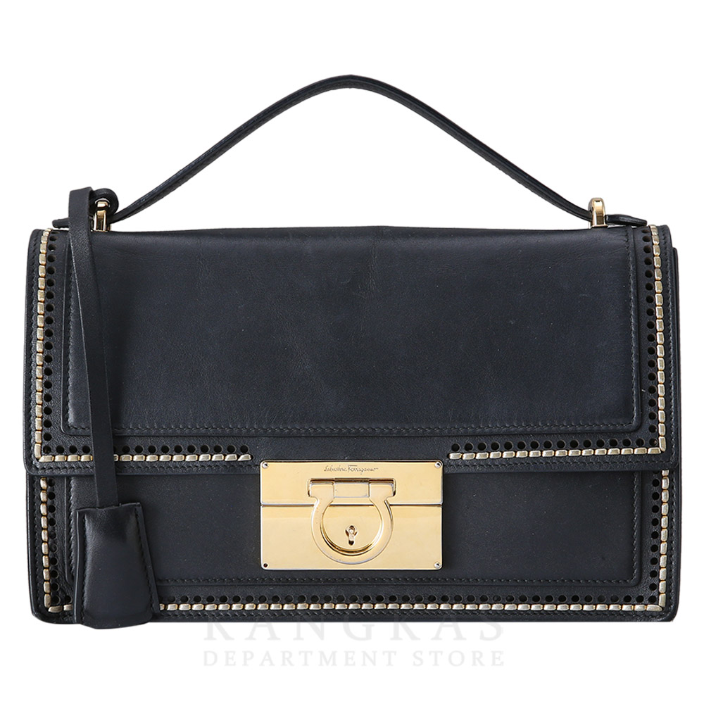 FERRAGAMO(USED)페레가모 간치니 숄더백